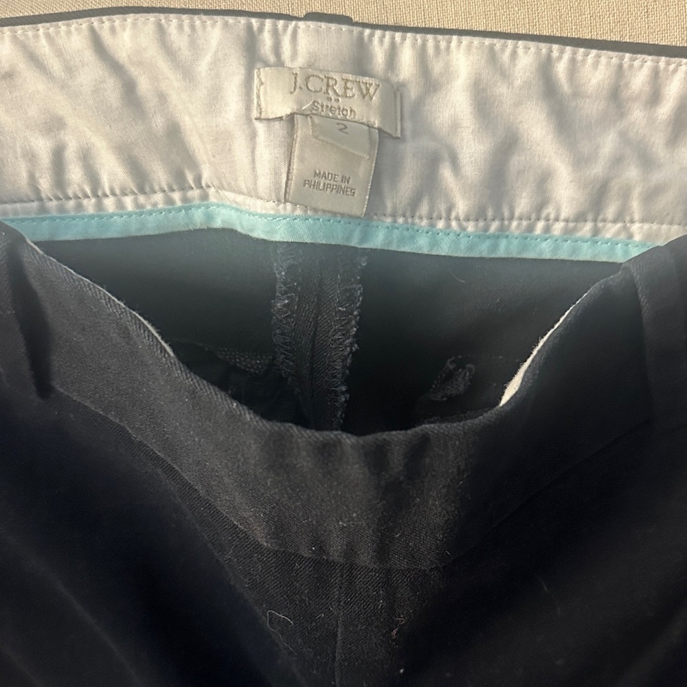 J.Crew Classic Black ankle pants